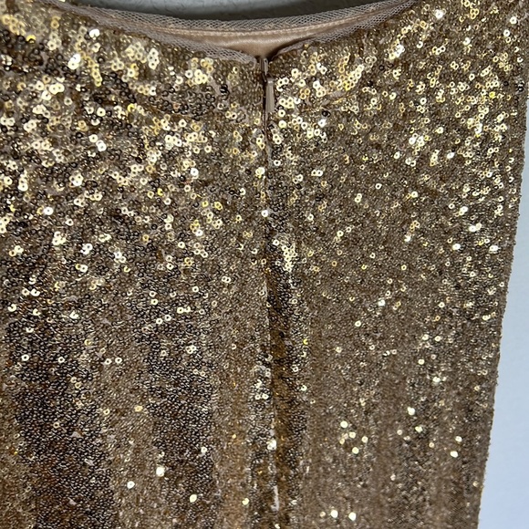 Gold sequin mermaid skirt size 0 - Picture 11 of 12